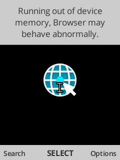 KaiOS Memory Low Warning KaiOS Memory Low Warning